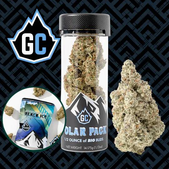 Glacier Cannabis - Glacier Cannabis | Black Ice | Polar Packs | 14g - 1
