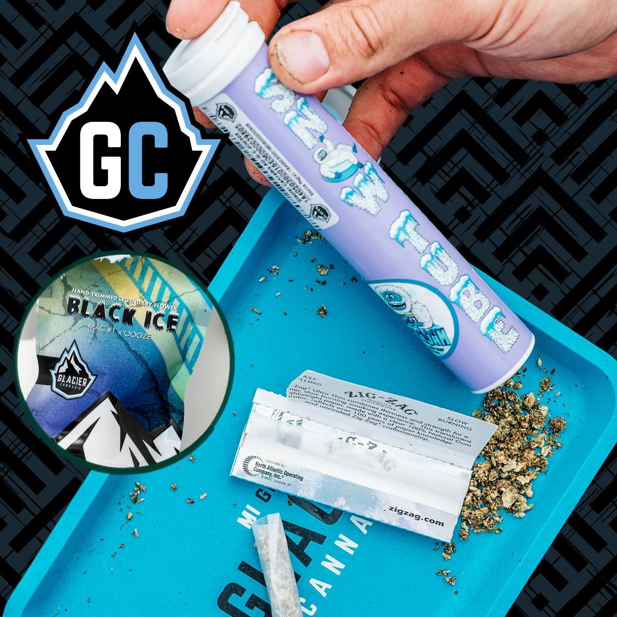 Glacier Cannabis - Glacier Cannabis | Black Ice | Snowtube | 10g - 1