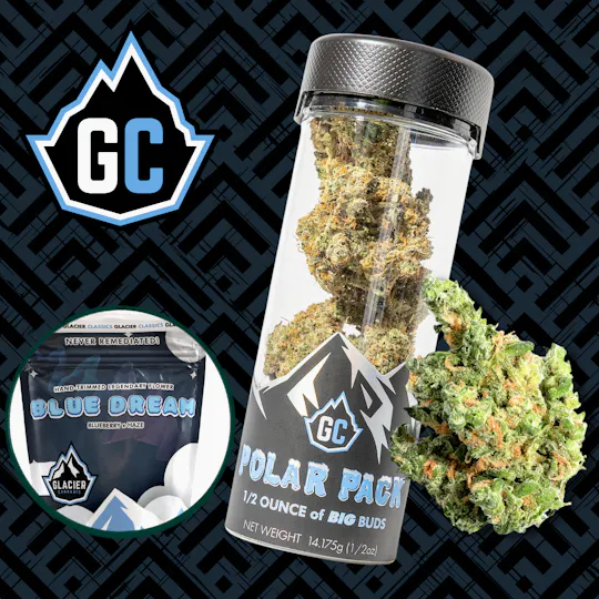Glacier Cannabis - Glacier Cannabis | Blue Dream | Polar Packs | 14g - 1