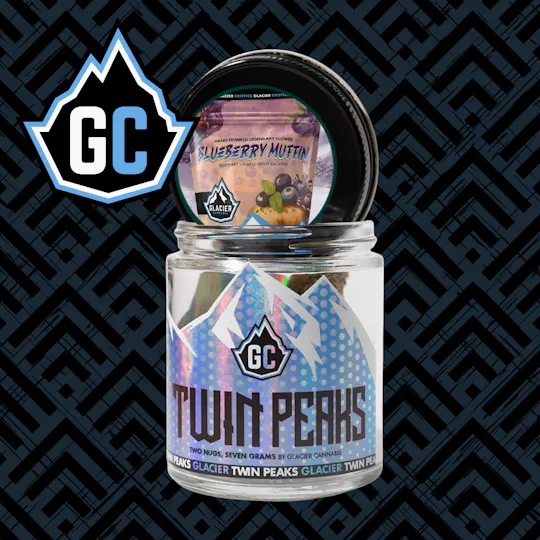 Glacier Cannabis - Glacier Cannabis | Blueberry Muffin | Twin Peaks | 7g - 1