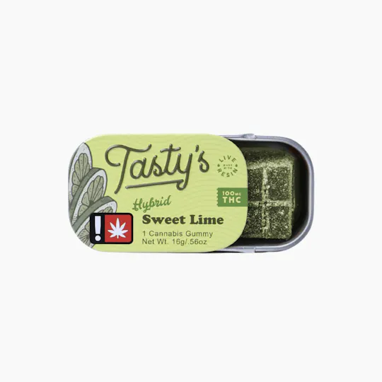 Tasty's - Tasty's | Sweet Lime Gummy | 100mg | Single - 1