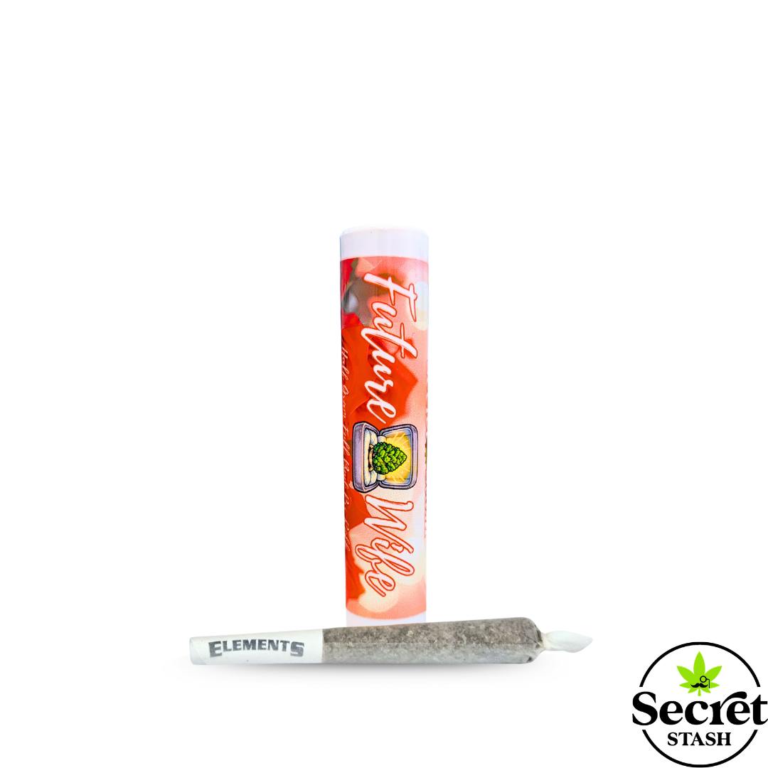 Secret Stash - Secret Stash | Full Bud Pre Roll | Future Wife | Half Gram - 1