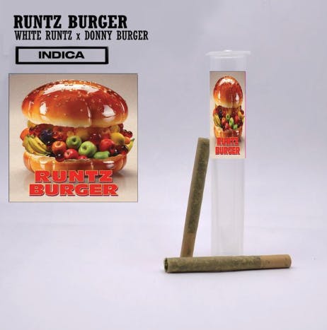 Phat Panda - Phat Panda Bangers | Runtz Burger | Minis | 0.5g each | 2pk - 1