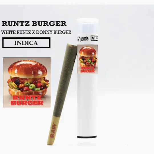 Phat Panda - Phat Panda | Runtz Burger | Joint | 1g - 1