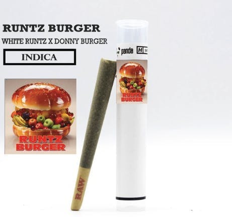 Phat Panda - Runtz Burger | Joint | 1g - 1