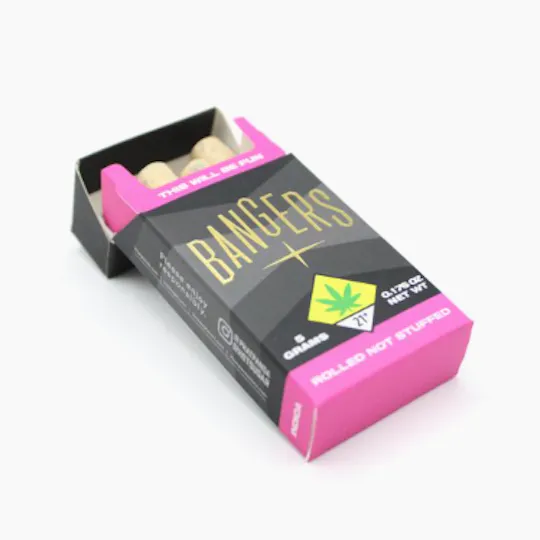 Phat Panda - Phat Panda Bangers | Grand Daddy Purple | Joints | 1g each | 5pk - 1