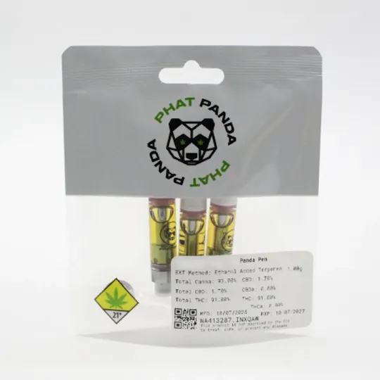 Phat Panda - Phat Panda | Berry Gelato | Cartridges | 1g each | 3pk - 1