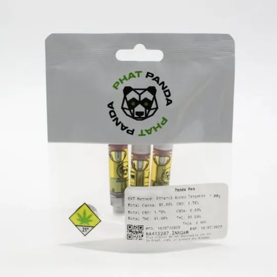 Phat Panda - Panda Pen | Northern Lights | Cartridges | 1g each | 3pk - 1