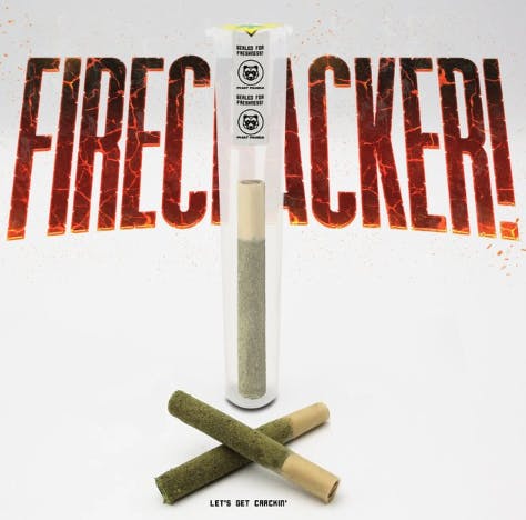Phat Panda - Phat Panda Firecracker | Train Wreck | Infused Joint | 1g - 1