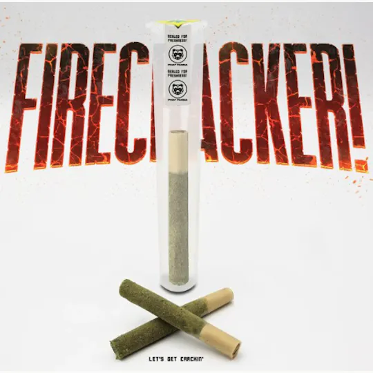 Phat Panda - Phat Panda Firecracker | Train Wreck | Infused Joint | 1g - 1