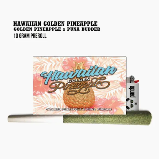 Phat Panda - Phat Panda Mega Roll | Hawaiian Golden Pineapple | Blunt | 10g - 1