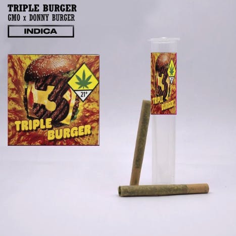 Phat Panda - Phat Panda Bangers | Triple Burger | Minis | 0.5g each | 2pk - 1