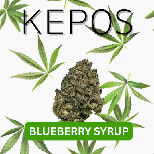 KEPOS - Kepos - Blueberry Syrup 28g - PREMIUM FLOWER - 1