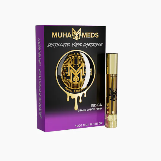 Muha Meds - Muha Meds | Grand Daddy Purp | Disposable | 1g - 1