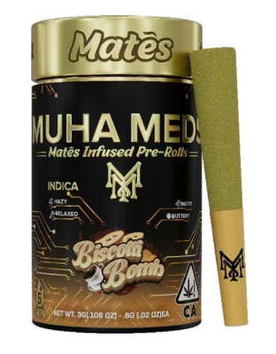 Muha Meds - Muha Meds | Mates | Biscotti Bomb | Infused Minis | 5pk - 1