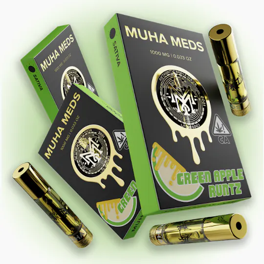 Muha Meds - Muha Meds | Green Apple Runtz | Cartridge | 1g - 1