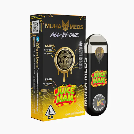 Muha Meds - Muha Meds | Juice Man | Live Resin Disposable | 1g - 1