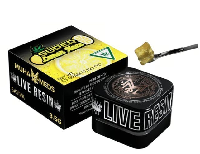 Muha Meds - Muha Meds | Super Lemon Haze | Live Resin Badder | 3.5g - 1