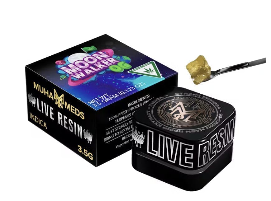 Muha Meds - Muha Meds | Moon Walker | Live Resin Badder | 3.5g - 1