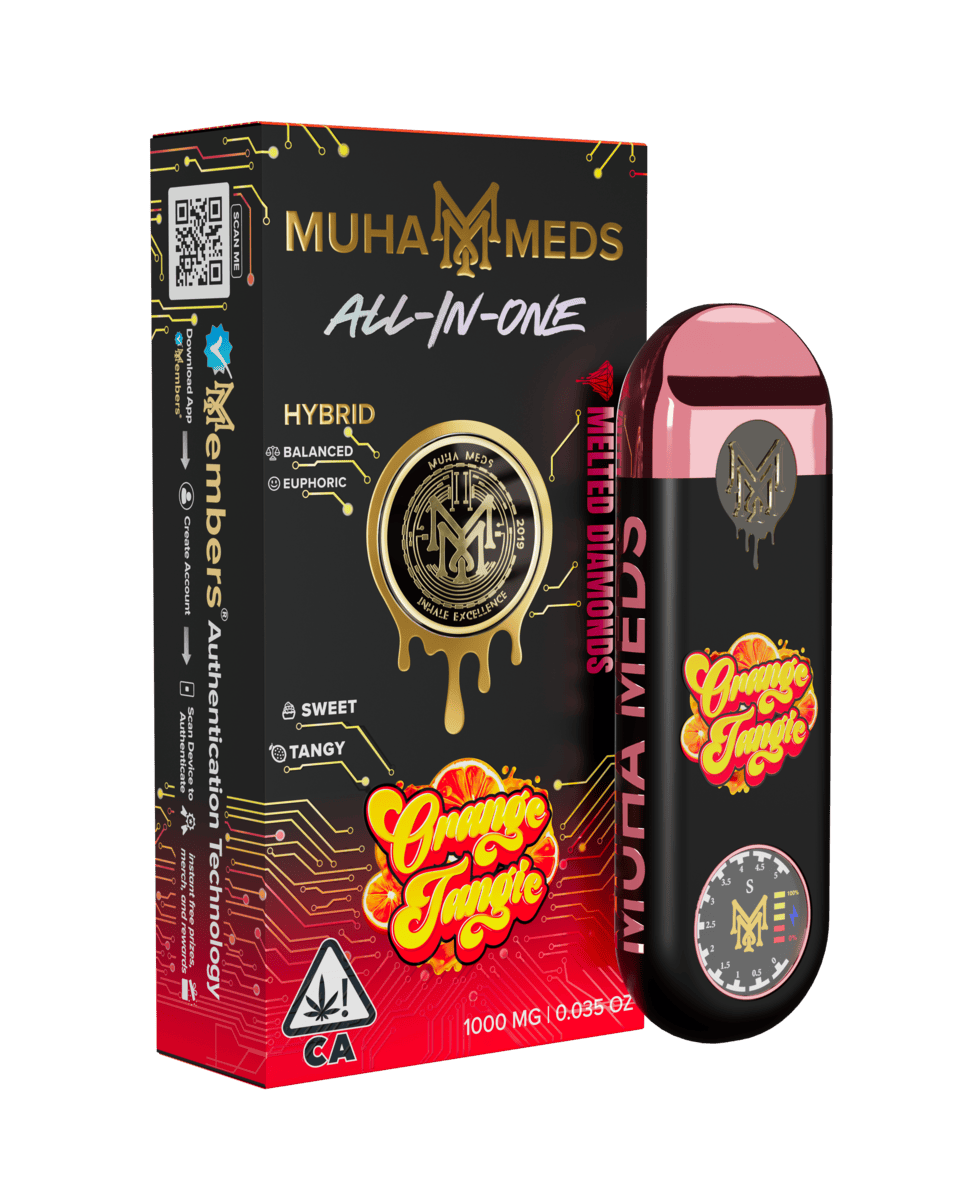 Muha Meds - Muha Meds | Orange Tangie | Melted Diamonds Disposable | 1g - 1