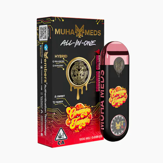 Muha Meds - Muha Meds | Orange Tangie | Melted Diamonds Disposable | 1g - 1