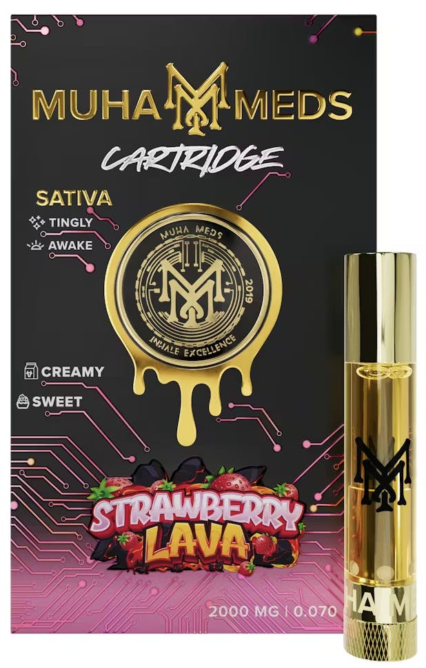 Muha Meds - Muha Meds | Strawberry Lava | Cartridge | 2g - 1