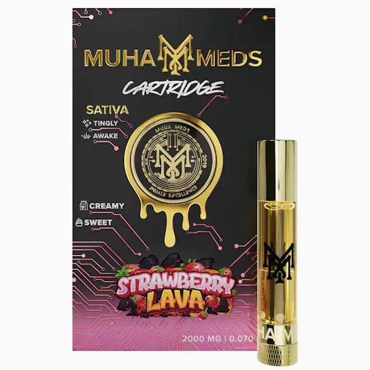 Muha Meds - Muha Meds | Strawberry Lava | Cartridge | 2g - 1