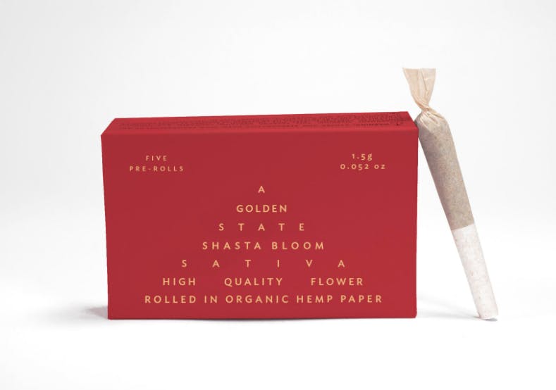 A Golden State - A Golden State | Shasta Bloom | Minis | 0.3g ea | 5pk - 1