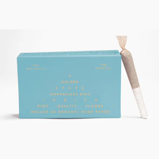 A Golden State - A Golden State | Empanadas Diez | Minis | 0.3g ea | 5pk - 1