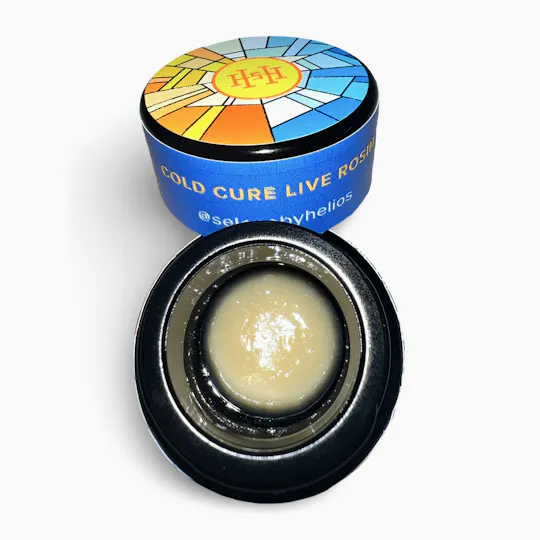 Indico - Yellow Gusher 1g Cold Cure Live Rosin T2 - Helios - 1