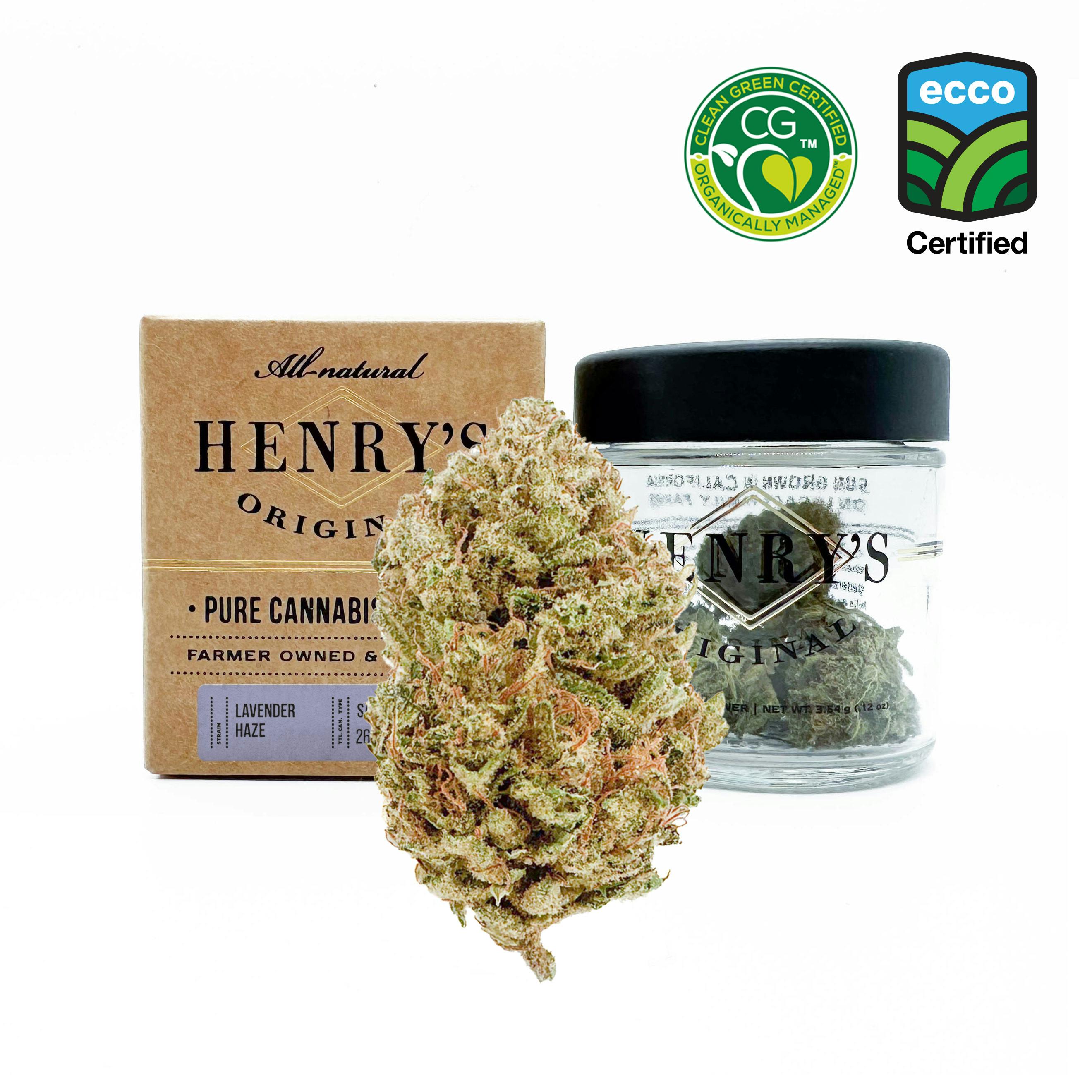 Henry's Original - Henry's Originals | Lavender Haze | Jar Big Buds | 3.5g - 1