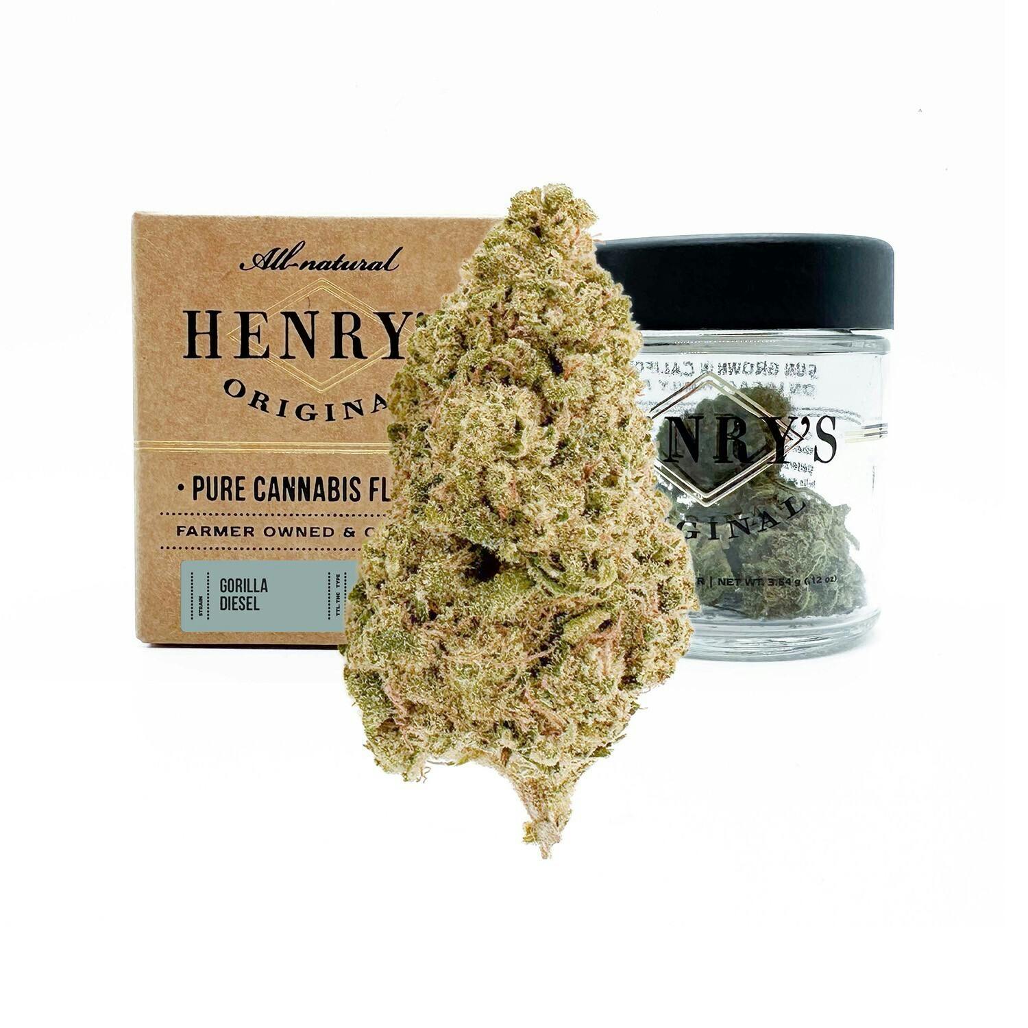 Henry's Original - Henry's Originals | Gorilla Diesel | Big Buds | 3.5g - 1