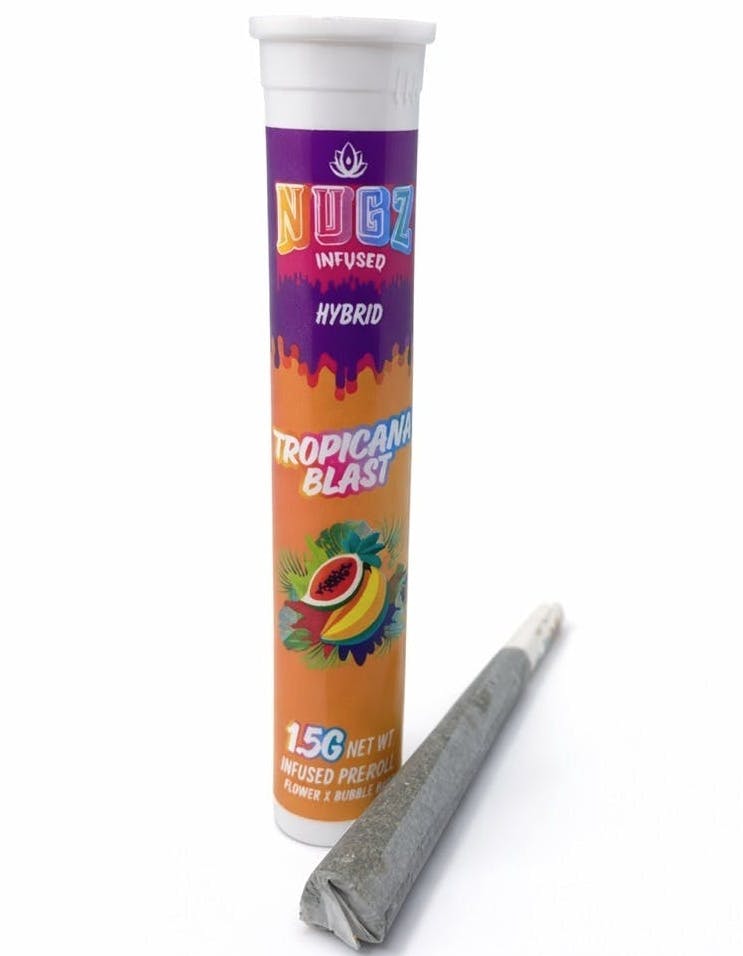 Nugz - NUGZ | Tropicana Blast | Infused Joint | 1.5g - 1