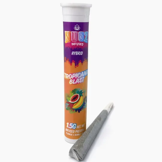 Nugz - NUGZ | Tropicana Blast | Infused Joint | 1.5g - 1