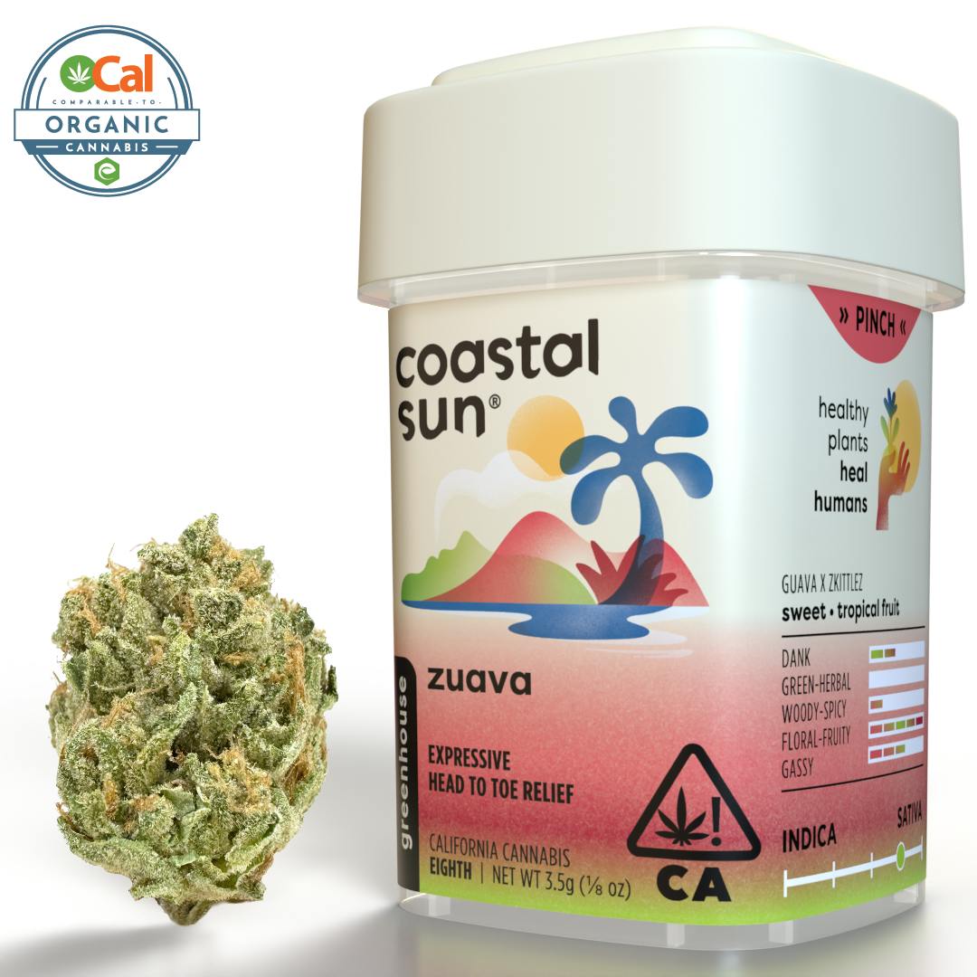 Coastal Sun - Zuava Greenhouse Flower 3.5g - 1