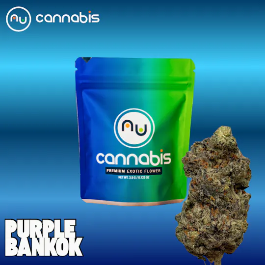 Nu Cannabis Brand - NuCannabis - Bangkok Purple 14g - PREMIUM INDOOR FLOWER - 1