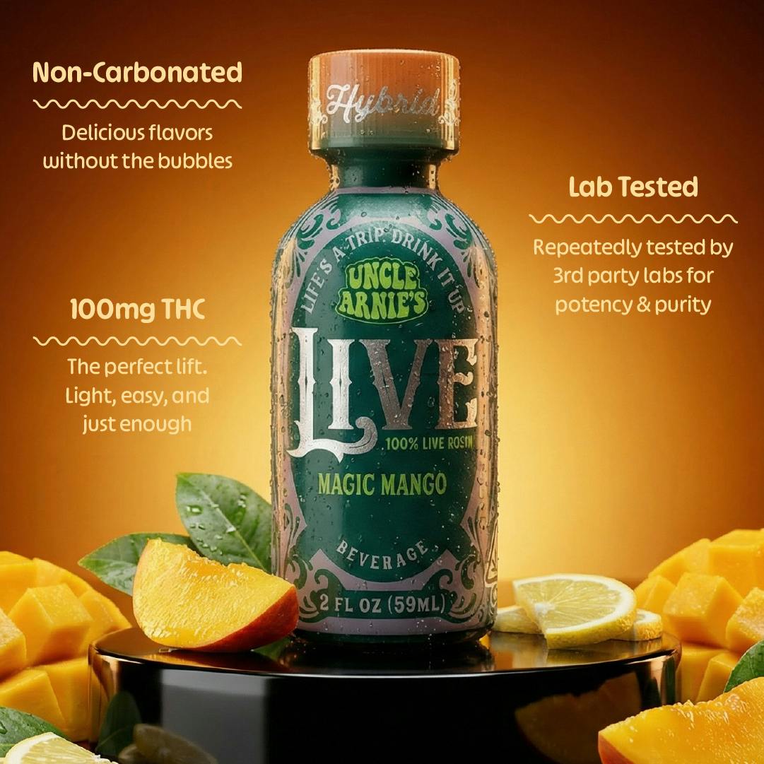 Uncle Arnies - Magic Mango 100% Live Rosin 100mg - 1