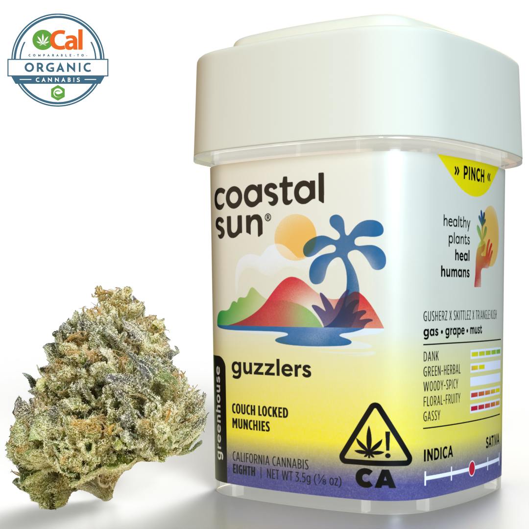 Coastal Sun - Guzzlers Greenhouse Flower 3.5g - 1