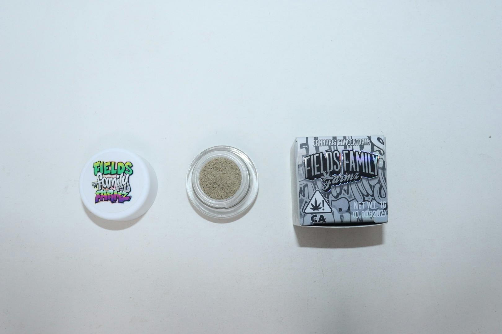 Fields Family Farmz - Frosted Oreoz - 1G Bubble Hash - 1