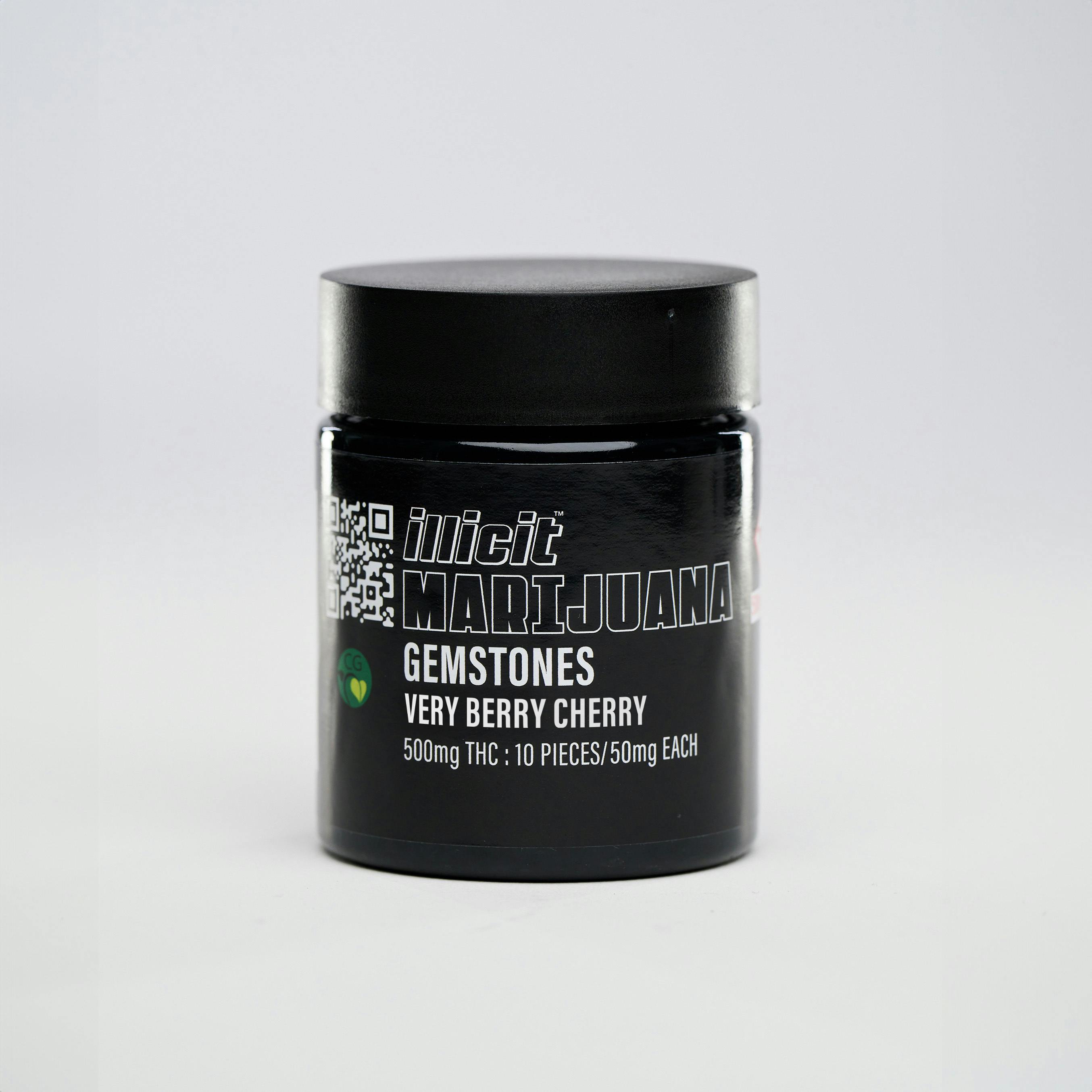 ILLICIT - Very Berry Cherry 500mg Gemstones - 1