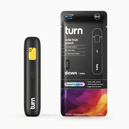 turn - turn | Wild Fruit Punch | Disposable | 1g - 1