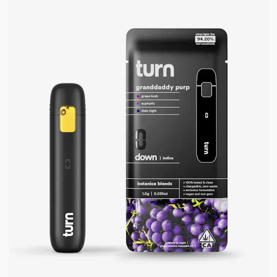 turn - turn | Granddaddy Purp | Disposable | 1g - 1