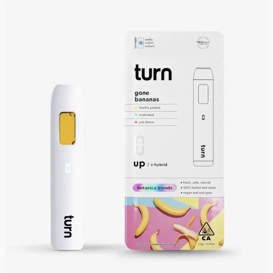turn - turn | Gone Bananas | Disposable | 1g - 1