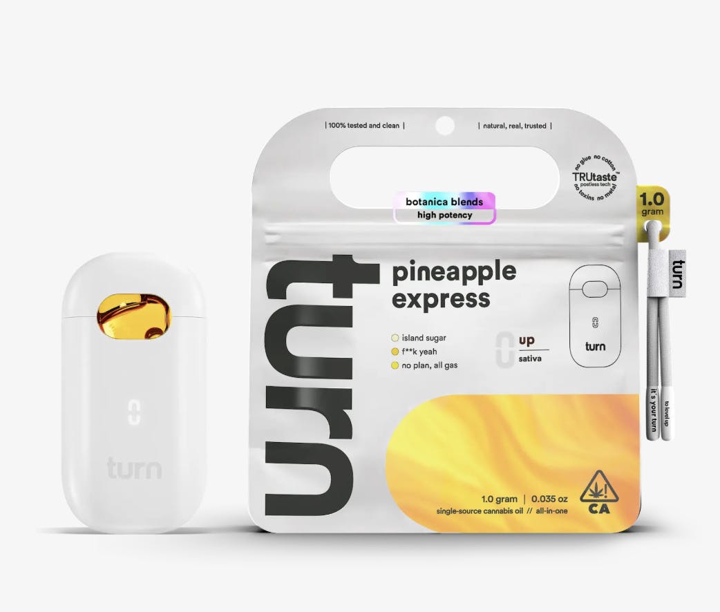 turn - turn | Pineapple Express | Disposable | 1g - 1