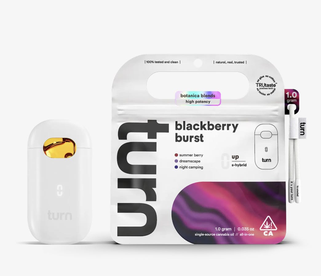 turn - turn | Blackberry Burst | Disposable | 1g - 1