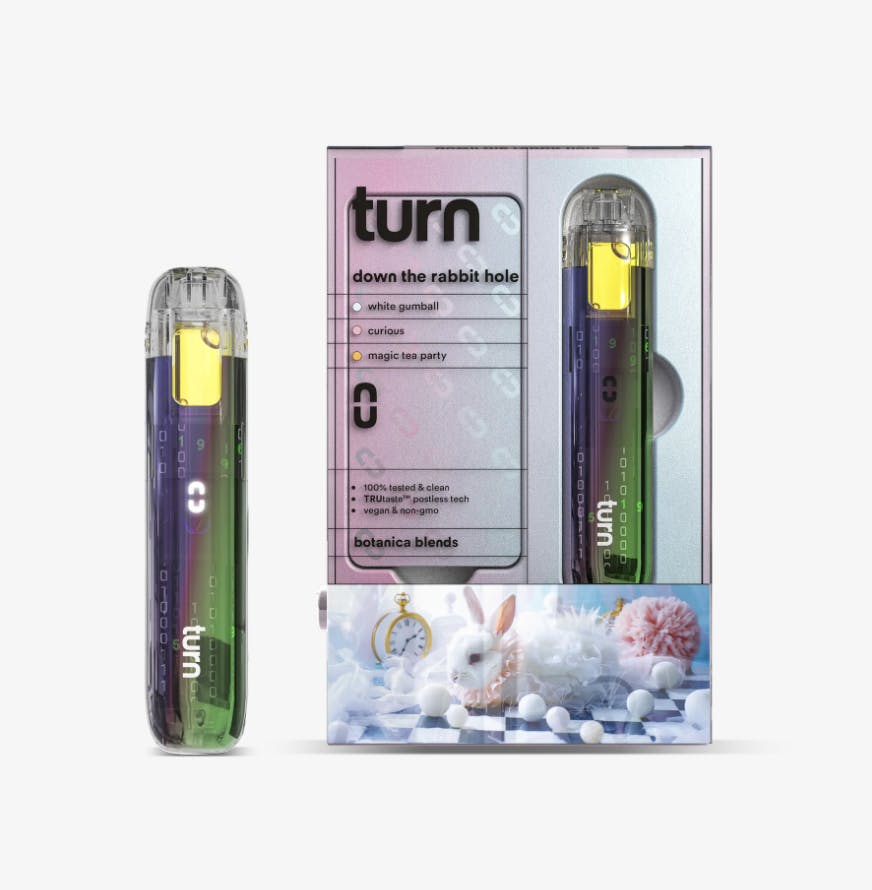 turn - turn | Down The Rabbit Hole | Disposable | 1g - 1