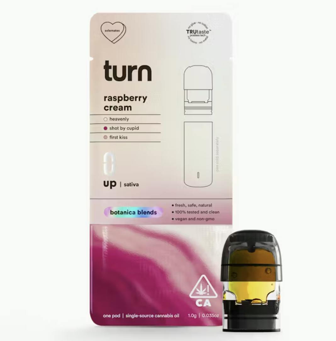 turn - turn | Raspberry Cream | Pod | 1g - 1