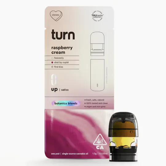 turn - turn | Raspberry Cream | Pod | 1g - 1