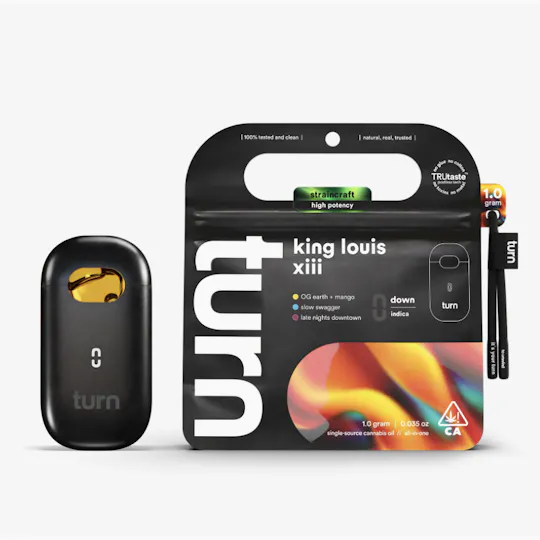 turn - turn | King Louis XIII | Disposable | 1g - 1