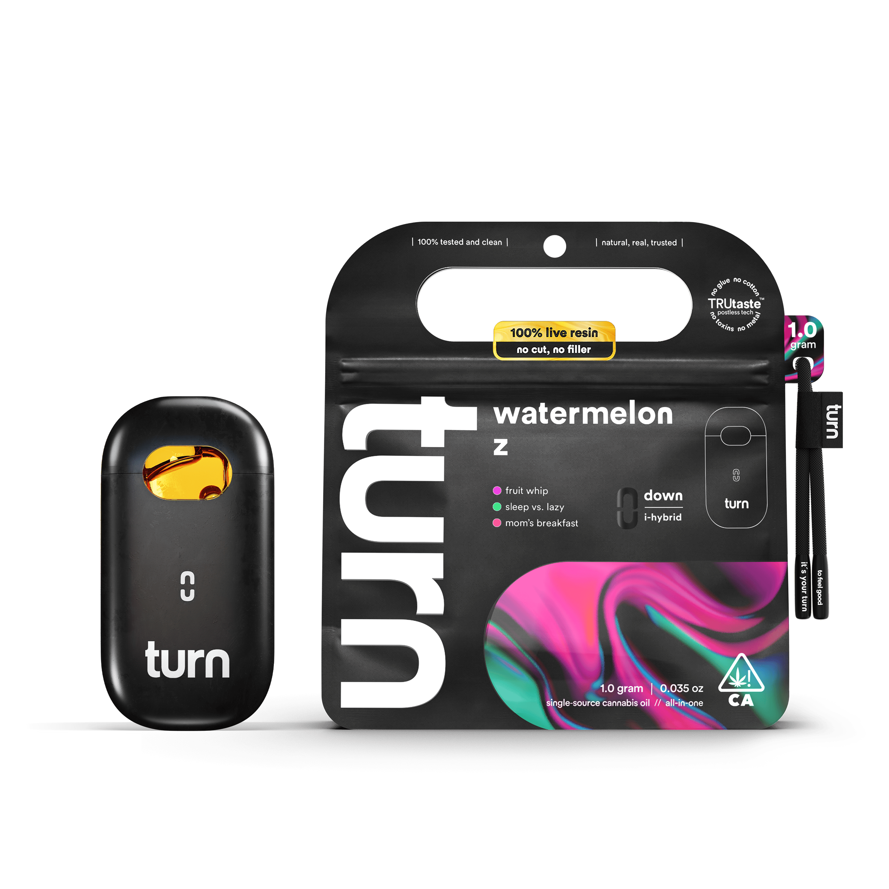 つばりん watermelon z | live resin turnOne disposable | 1g - turn